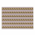 thumbnail image 1 of Oriental Cutting Board, Ornamental Alpaca or Llama Feels, Decorative Tempered Glass Cutting and Serving Board, in 3 Sizes, by Ambesonne, 1 of 2