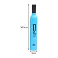 thumbnail image 6 of Mightlink Umbrella Wine Bottle Appearance Strong Wind Resistance Sunshade Silver Tape Outdoor Sun Rain Reverse Folding Umbrella for Outdoor, 6 of 7