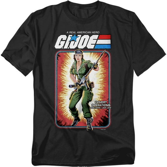 G.I. Joe T-Shirt Lady Jaye Card Unisex Graphic Tee For Men & Women