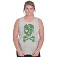 thumbnail image 4 of Irish Skull Crossbones St Pattys Day Tank Top T Shirts Men Women Brisco Brands L, 4 of 5