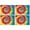 Colorful Rainbow Tie, variant on Colorful Tie Dye Mandala Pattern Summer Placemats Table Placemats Set Of 4-Linen Kitchen Washable Placemats Table Mats 11.8"x17.7" Non-Slip Heat Resistant