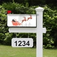 thumbnail image 4 of VONKY Add Of Color And Style To Outdoor Space Printed Spring Mailbox Cover Abstract Style Colorful Mailbox Cover Cloth YTYH2309091 1Set, 4 of 6