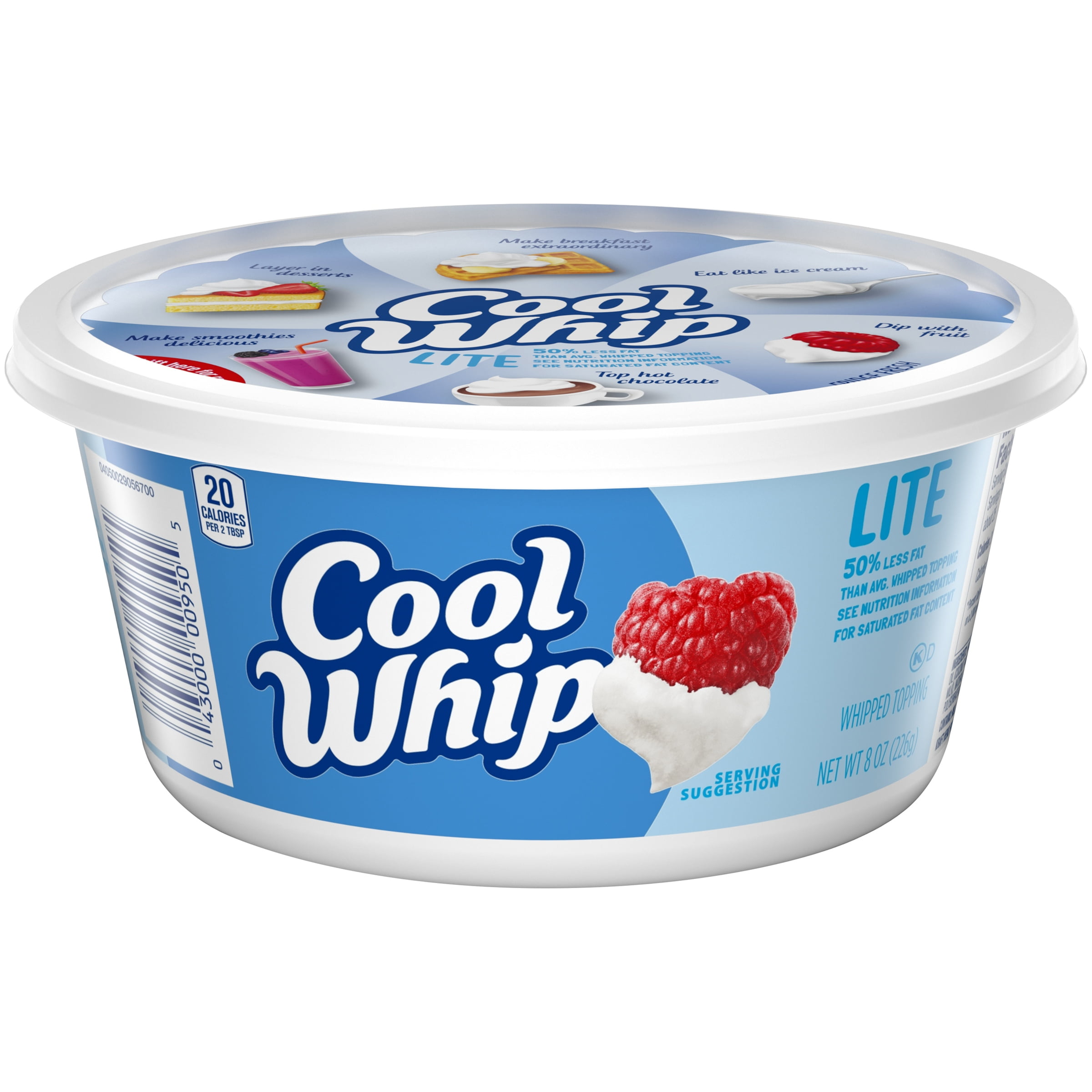 12 oz cool whip equals how many cups