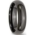 thumbnail image 4 of Titanium Black Ti Polished 6mm Band (Size 11) Made In United States tb228-11, 4 of 5