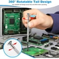 thumbnail image 5 of 11 Pcs Small Precision Screwdriver Set, Tiny Screwdriver Set, Mini Screw Driver Kit with Slotted and Phillips Heads, Ideal for Watch, Eyeglasses, Toys, Electronics, Computer Repair, 5 of 6