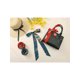 thumbnail image 5 of INSPIRAR CHIC Bufandas de Satén Floral para Mujeres, Bufanda Cuadrada de Seda para el Cuello, Diadema Larga y Delgada, Cuadrada-Rojo Vino 35.4x35.4''(LxA), 5 of 7