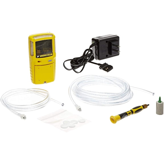 BW Technologies GasAlertMax XT II 4-Gas Detector with Pump, Data Storing, Yellow