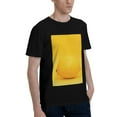 thumbnail image 2 of Bingfone Yellow Lemon Men'S Loose Fit Short-Sleeve Pocket T-Shirt, 2 of 7