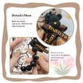 thumbnail image 3 of LYM-Phone Case For MOTO G Stylus 5G 2022, Black pearl pendant protective case silicone Back Cover Dirt-resistant Simplicity Bear bracelet soft case Skin-friendly feel Anti-knock Cartoon, 3 of 9