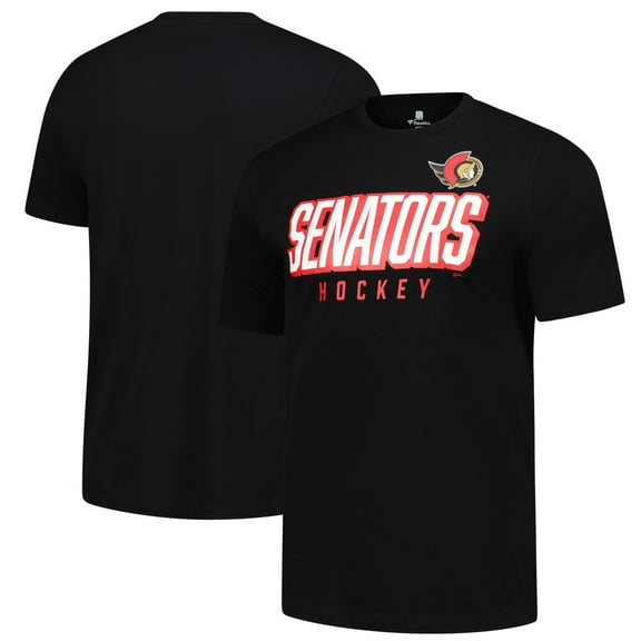 Men's Fanatics  Black Ottawa Senators T-Shirt