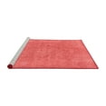 thumbnail image 2 of Ahgly Company Machine Washable Indoor Rectangle Abstract Red Modern Area Rugs, 8' x 12', 2 of 4