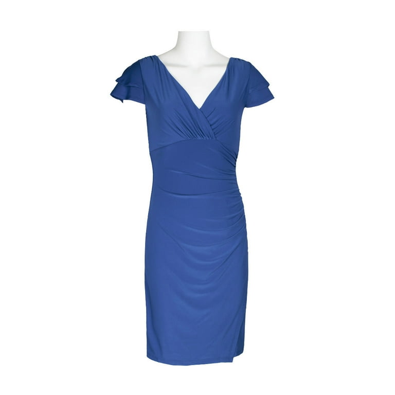 Gathered Side Sheath Dress