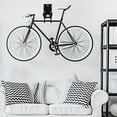 thumbnail image 6 of UPOUART 1Pc Black Warehouse Wall Hanging Hook with Double Layer for Bike Ladder Storage, 6 of 8