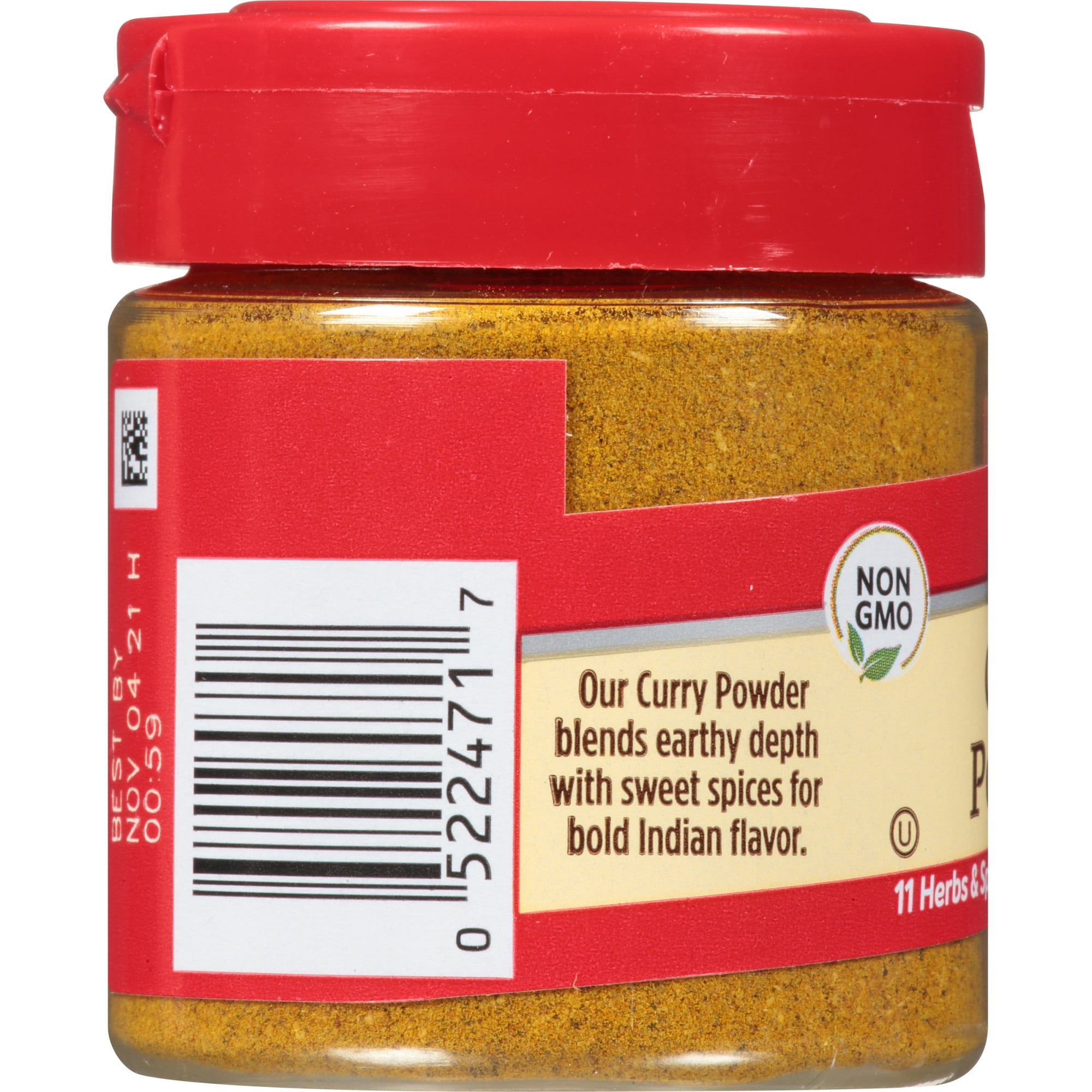 McCormick Sweet Blend of Mixed Spices Curry Powder Seasoning, 1 oz