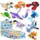 thumbnail image 1 of Juguete de bloques de construcción para niños, ensamblaje de partículas pequeñas, equipo Q Bubble Ocean, 10 cajas (Xiaomingxing 52047), caja, 1 of 2