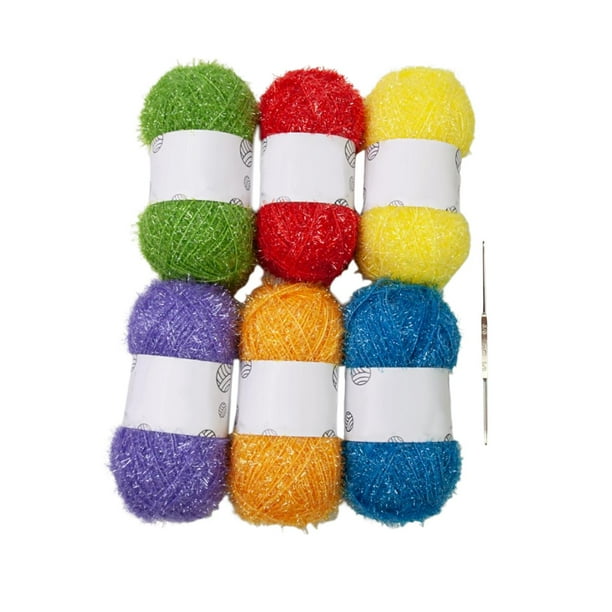 Hilo Scrubby para paños de cocina Surtido Accesorios Suministros Hilo Pastel Brillante Estilo B