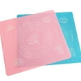 thumbnail image 4 of CRCMUHE Placemat Silicone Baking Cake Dough Fondant Rolling Kneading Mat Scale Table Grill Pad, 4 of 5