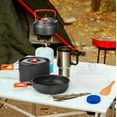 thumbnail image 4 of Gutsdoor Camping Cookware Set Camping Pots Camping Gear Campfire Utensils Non-Stick Cooking Equipment Lightweight Stackable Pot Pan Bowls with Storage Bag for Outdoor Hiking, 4 of 7