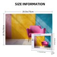 thumbnail image 4 of Sikiie Bright Pink Chair Puzzle, Jigsaw Puzzles, Jigsaw Puzzles 1000 Pieces, Custom Jigsaw Puzzle for Adults (29.5×19.7in, Horizontal), 4 of 9