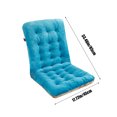 thumbnail image 6 of Clearance! Plush office chair cushion,One-piece office chair back cushion for back,Desk chair cushion with tie,Non slip seat cushion,Fit desk chair cushion for long sitting 33x18inches Sky Blue, 6 of 6
