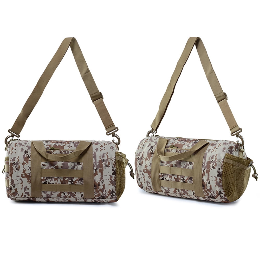 Tactical Outdoor Gym Bag Military Waterproof Duffel Bag，Molle System