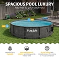 thumbnail image 3 of Funsicle 12' x 36" Oasis Designer Above Ground Pool Set with Pump, Round Frame, 3 of 7