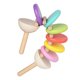 thumbnail image 5 of Castañuelas de madera juguetes de regalo para niños y niñas instrumentos de percusión de aprendizaje temprano para niños juguetes Montessori par, 5 of 9
