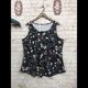 thumbnail image 5 of Camisetas de Tirantes de Verano para Mujer, Sin Mangas, Holgadas, Estilo Henley, con Botones, para Combinar con Leggings, Blusa Plisada Informal. Color 4XL, 5 of 7