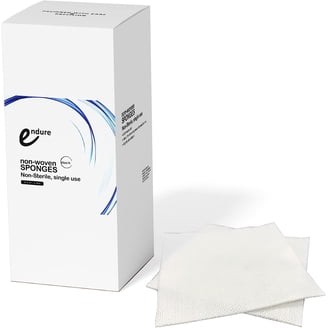 Medline 4x4 NonSterile Gauze Sponges, 8-ply, 200 Pcs, Medical