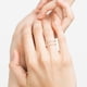 thumbnail image 3 of Anillo de Boda Qarigey Aleación Abierto Oro, 3 of 6