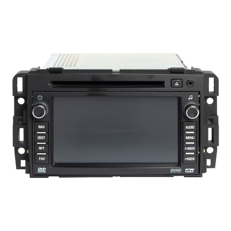 Restored 07 Saturn Outlook AM FM Radio CD Player Radio w Auxiliary Input 15906632 Opt UZR - (Refurbished)