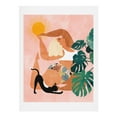 thumbnail image 1 of Society6 83 Oranges Tropical Yoga Illustration Tro Unframed Art Print Wall Art, Yoga, Bohemian, Femme, Portrait, Paintings, 1 of 1