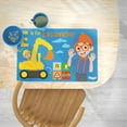thumbnail image 2 of Zak Designs 11.8" x 17.6" Blippi Reusable Kids Plastic Placemat, Blippi, 2 of 6