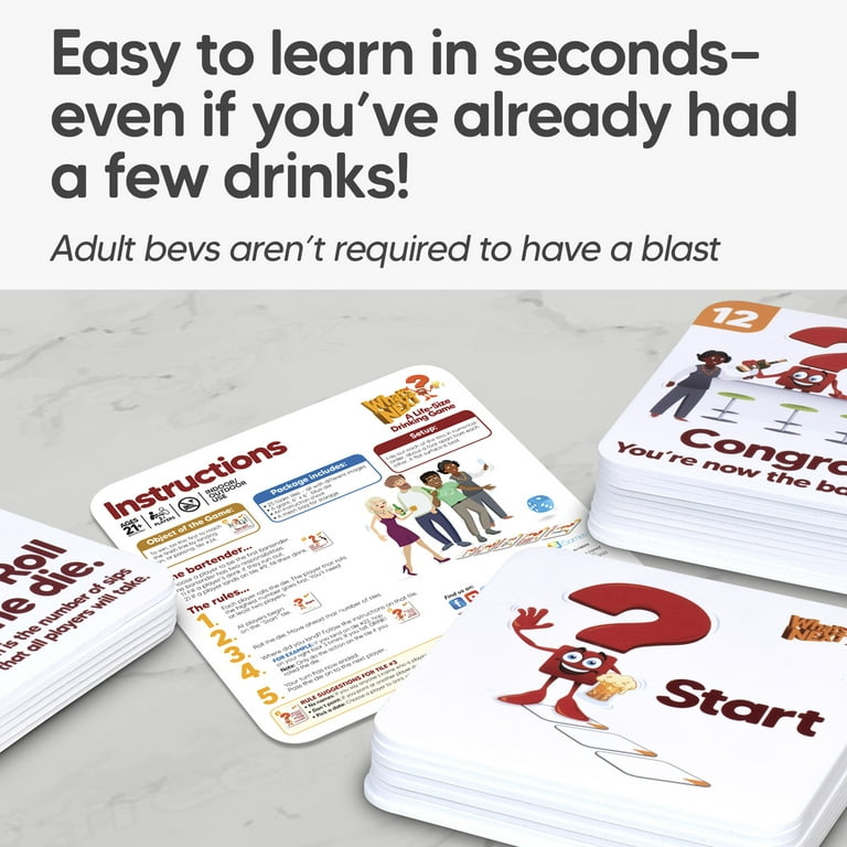 What's Next? A Life-Size Drinking Game – M&J Games, LLC