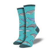 Ladies Whale, Whale, Whale… Graphic Socks
