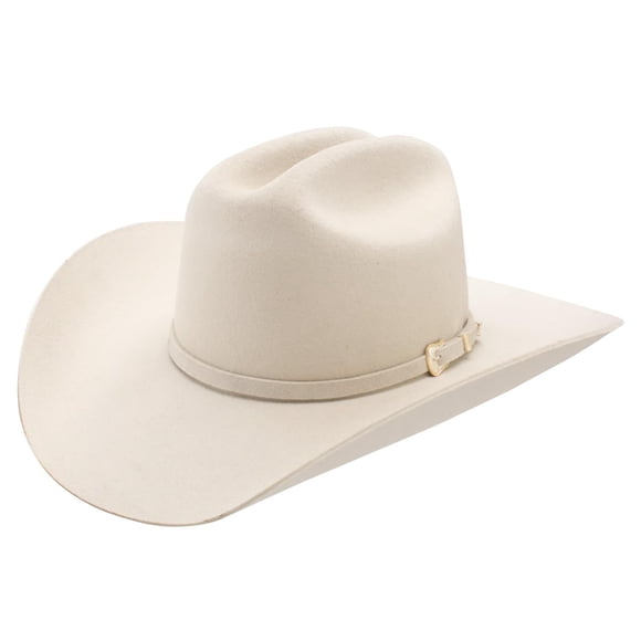 Sombrero Cowboy Stetson 3X de Fieltro de Lana Hueso Talla 7 1/4
