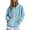 B0 Blue Womens Tops Under $5, variant on Women Tops Under $5 ! Yrmaups Sweatshirts for Women Funny Casual Long Sleeve Cute Spooky Graphic Print Hooded Shirts Fall Season Halloween Plus Size Hoodies Costume