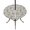 Seaweed green, variant on Round Outdoor Tablecloth with Umbrella Hole and Zipper, Farmhouse Flower Tablecloth with Elastic Waterproof, Botanical Vintage Grey Leaf Plant Patio Table Covers for 36" - 44" Picnic Pool Tables