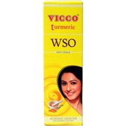 Vicco Turmeric Skin Cream WSO (without sandalwood oil) 60 gm box Pack of 2