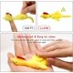 thumbnail image 4 of 3 uds. Catapulta de pollo volador, juguete de pollo de goma, catapulta de pollo, novedad, divertido juguete de relleno de pollo con dedo retráctil JM, 4 of 5