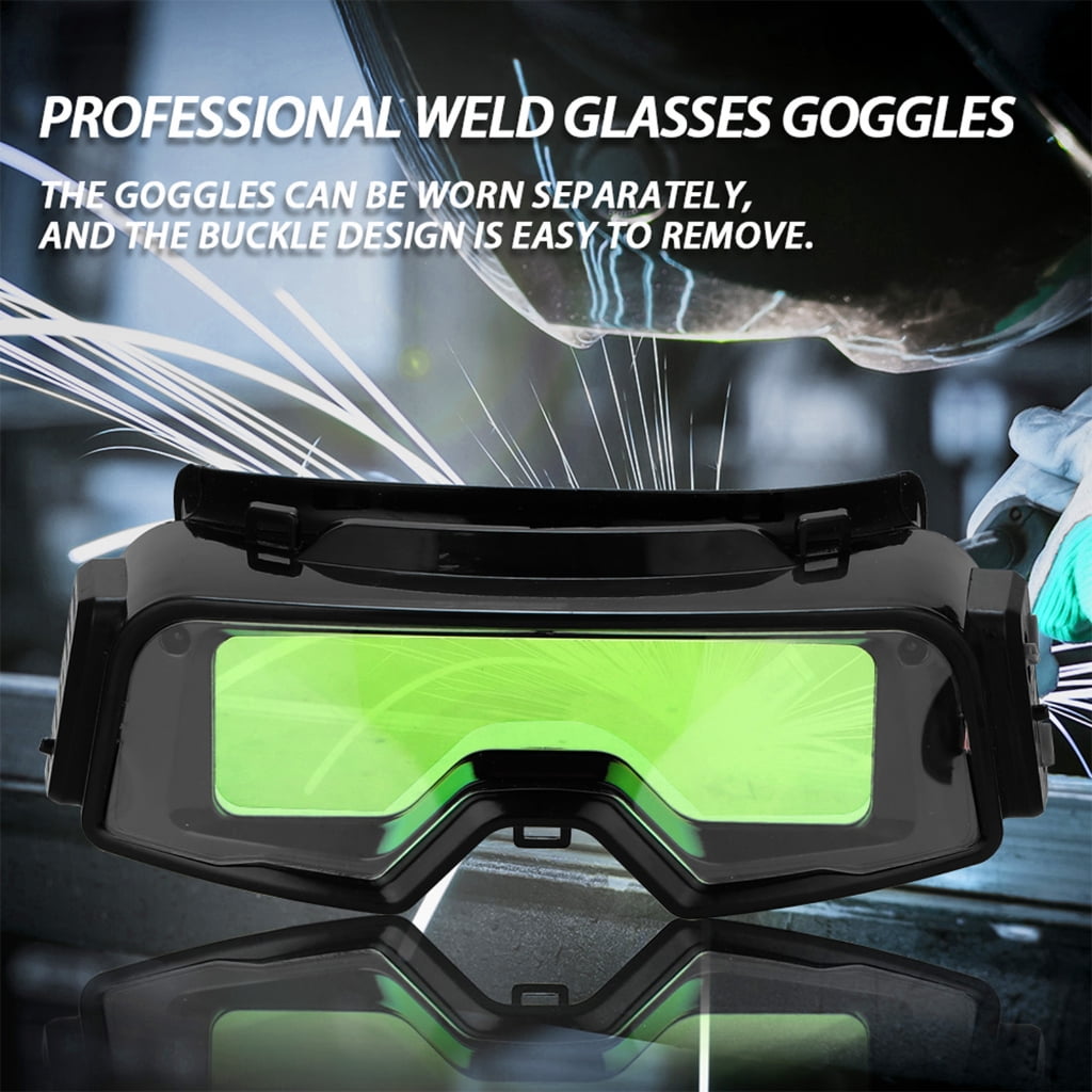 Welding Goggles Auto Darken Lens High Protections Welding Safety Glasses