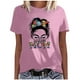 thumbnail image 1 of Elegante blusa de manga corta con cuello redondo y manga abullonada para mujer OAVQHLG3B Store  lin121212, 1 of 3