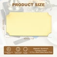 thumbnail image 2 of Uxcell 12 Pcs Placas de Nombre en Blanco, 1.6 x 0.9" Placa de Metal Grabada con Adhesivo Fuerte, 2 of 6