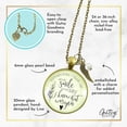 thumbnail image 5 of Memorial Sometimes I Look Up Necklace Gutsy Goodness Female Adult Bronze Metal Jewelry, 5 of 8