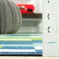 thumbnail image 5 of Safavieh Digital Artifact Gloriana Geometric Machine Washable Area Rug, Blue/Green, 5' x 7', 5 of 11