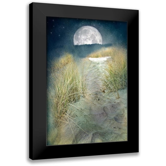 Murdock, Ramona 11x14 Black Modern Framed Museum Art Print Titled - Moonlight Path