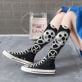 thumbnail image 5 of Logiee Metallic Gears Print Gift Stocking Stuffers,Adult Stockings,Novelty Socks,Funny Socks Birthday Running Walking Sleeping, 5 of 6