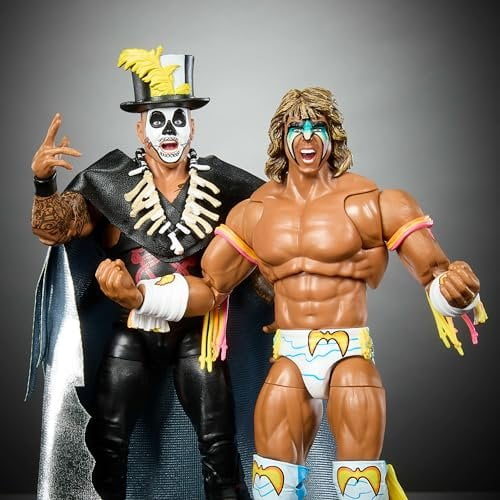 WWE Ultimate Edition Ultimate Warrior & Papa Shango Figure, Grudge
