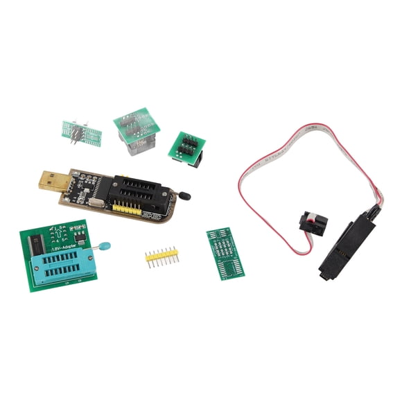 Módulo De Conversión De Socket Adaptador USB CH341A 24 25 Serie Programador 3x Programación Más Rápida Estable Long Life TV Memoria Escritorio Placa Base LCD Notebook