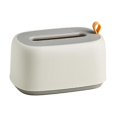 thumbnail image 1 of Multifunctional Wall Mounted Wet Towel Holder Wet And Dry Tissue Box - White Gray, 1 of 2